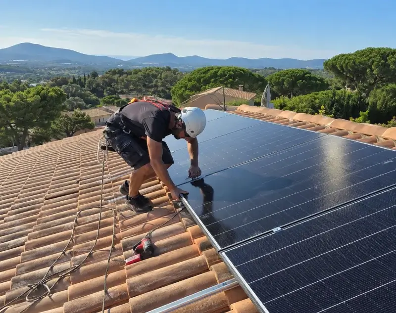 Installateur panneaux solaires Fontpédrouse — pose photovoltaïque sur toiture
