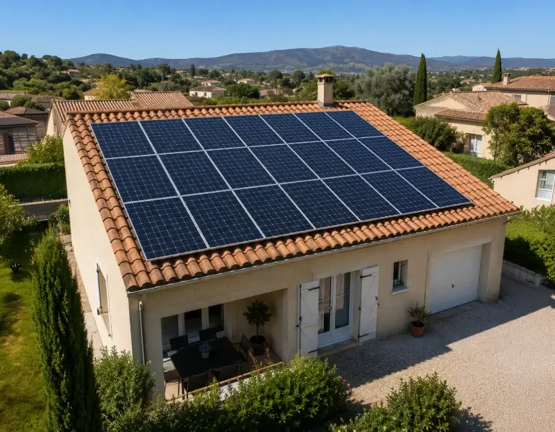 Prime à l'autoconsommation panneaux solaires Fontpédrouse — aide financière de l'État